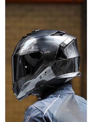 Ls2 Storm 2 Jeans Siyah Vizörlü Kask