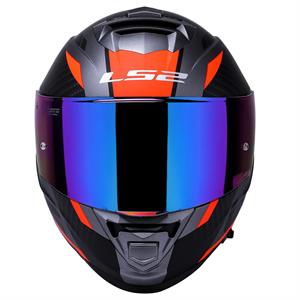 Ls2 Storm 2 Racer Full Face Motosiklet Kaskı Gökkuşağı Vizörlü