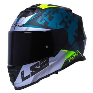 Ls2 Storm 2 Sprinter Full Face Motosiklet Kaskı Siyah Vizörlü