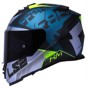 Ls2 Storm 2 Sprinter Full Face Motosiklet Kaskı Siyah Vizörlü