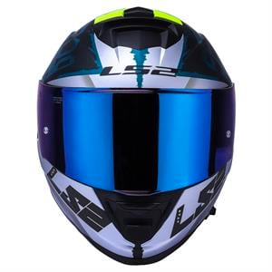 Ls2 Storm 2 Sprinter Full Face Motosiklet Kaskı Şeffaf + Gökkuşağı Vizörlü