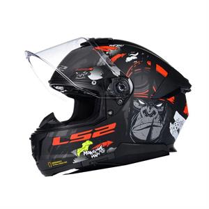 Ls2 Stream 2 Angry Monkey Full Face Motosiklet Kaskı