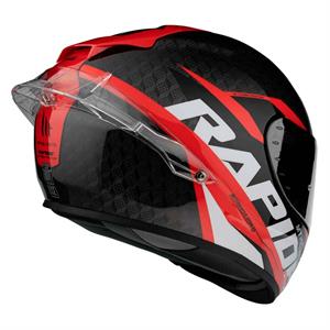 Mt Rapide Pro Carbon C5 Gloss Full Face Motosiklet Kaskı