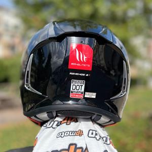 Mt Revenge 2 Solid A1 Gloss Full Face Motosiklet Kaskı