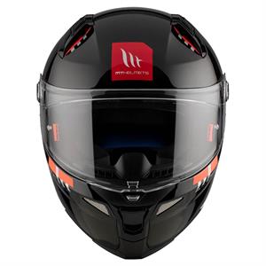 Mt Revenge 2 Solid A1 Gloss Full Face Motosiklet Kaskı