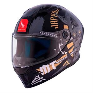 Mt Stinger 2 KRT B9 Kapalı Motosiklet Kaskı