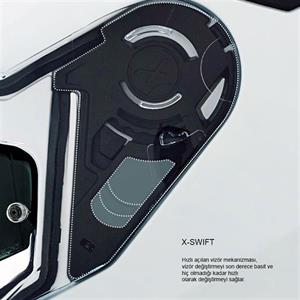 Nexx SX.100 Gigabot Full Face Motosiklet Kaskı