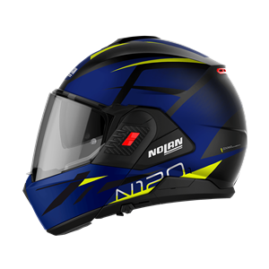 Nolan N120-1 Nightlife N-Com 028 Çene Açılır Kask