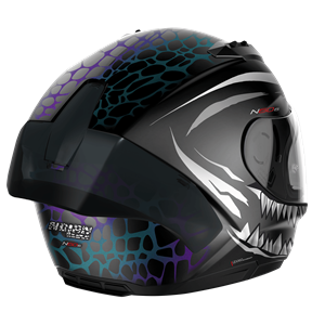 Nolan N60-6 Sport Ravenous 28 Kapalı Motosiklet Kaskı