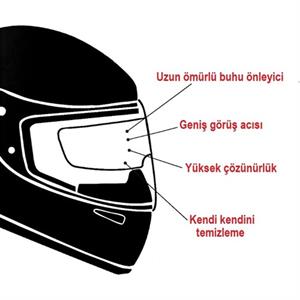 Raleri Universal Buğu Önleyici - Pinlock - Büyük