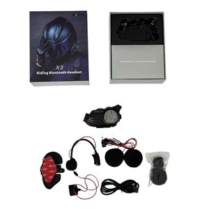 Road Life X3 Kameralı  Motosiklet Kask Bluetooth Intercom Seti