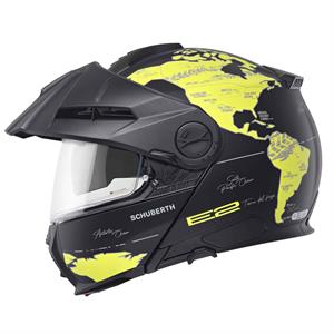 Schuberth E2 Atlas Yellow Çene Açılır Kask