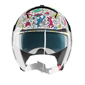 Shiro SH-64sv Tokio Doodle Açık Motosiklet Kaskı