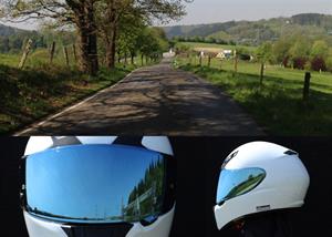 Shoei CW-1PN Kask Camı - Vizör (X-Spirit II-XR-1100-Qwest)