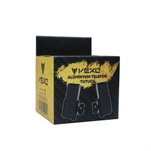 Vexo CS-856A1 Alüminyum Telefon Tutucu - Gidon Bağlantılı