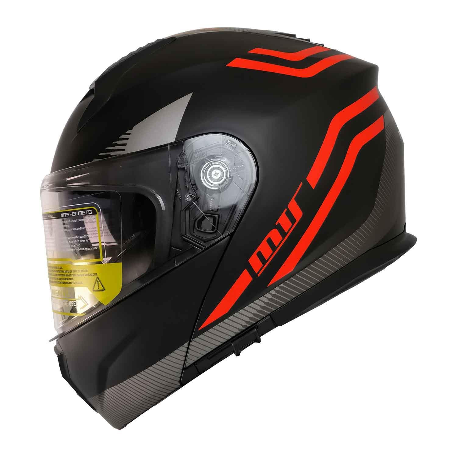 Mts Pro Helmets M-966-V2 Çene Açılır Motosiklet Kaskı