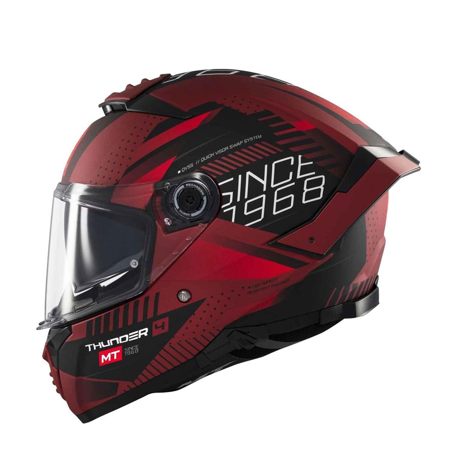 Mt Helmets Thunder 4 Sv Luminence D5 Kapalı Kask