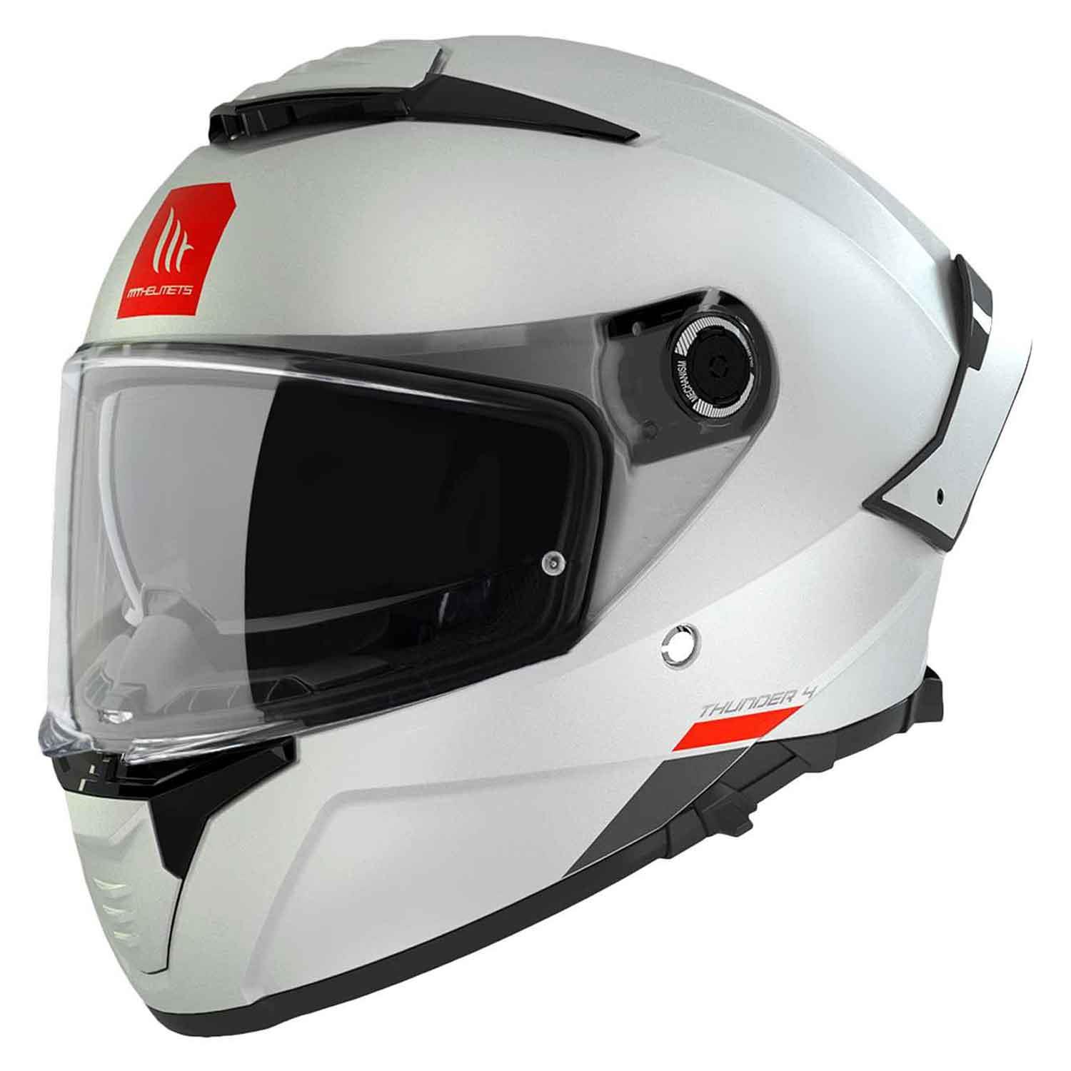 Mt Thunder 4 Sv Solid A0 Parlak Kapalı Kask