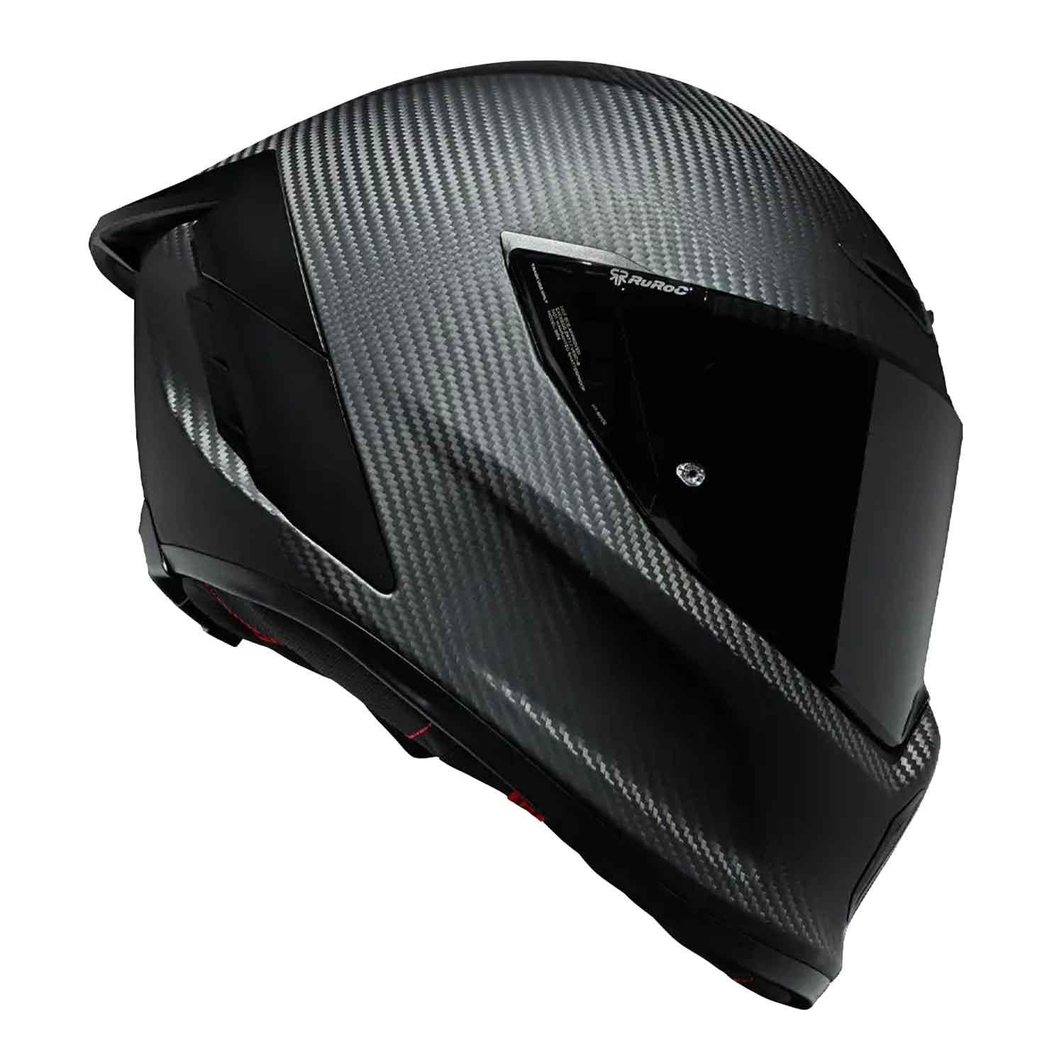 Ruroc EOX Raw Carbon Kapalı Kask