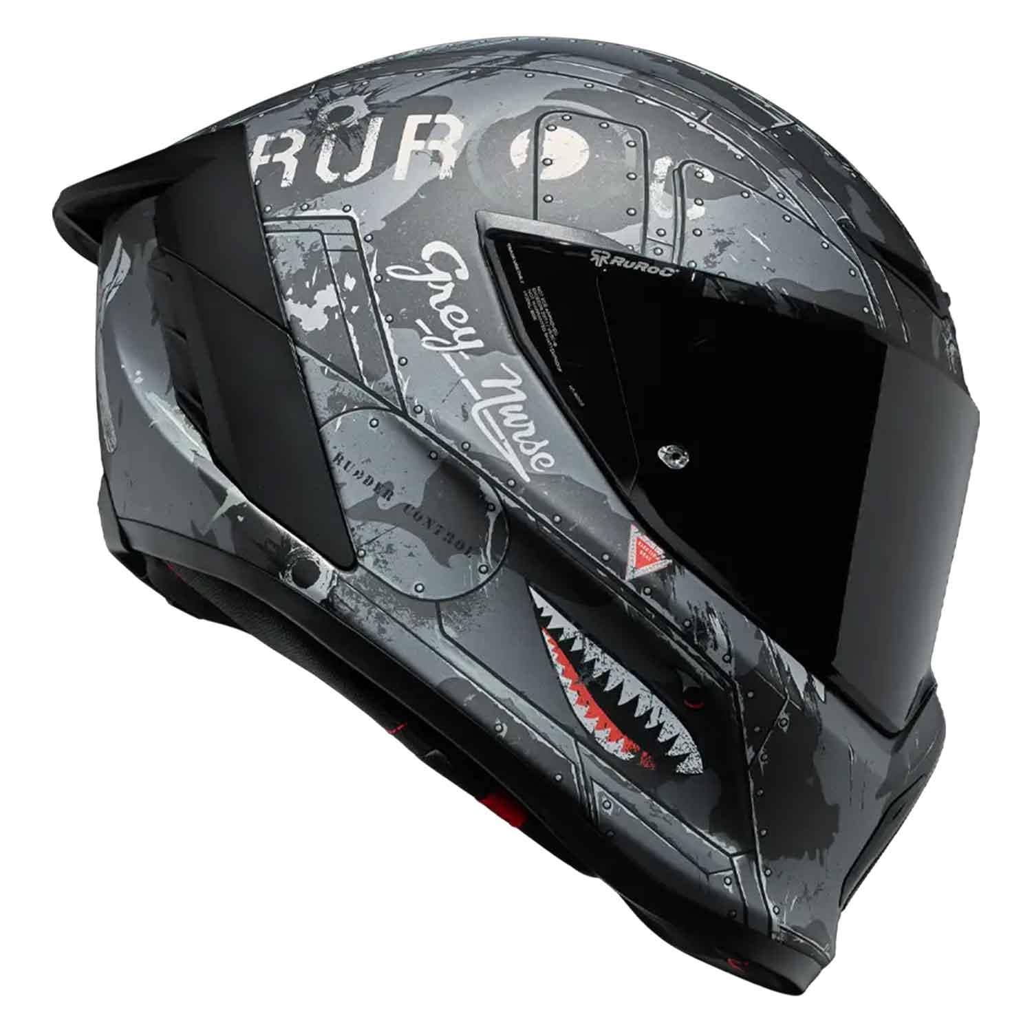 Ruroc EOX Squadron Kapalı Kask
