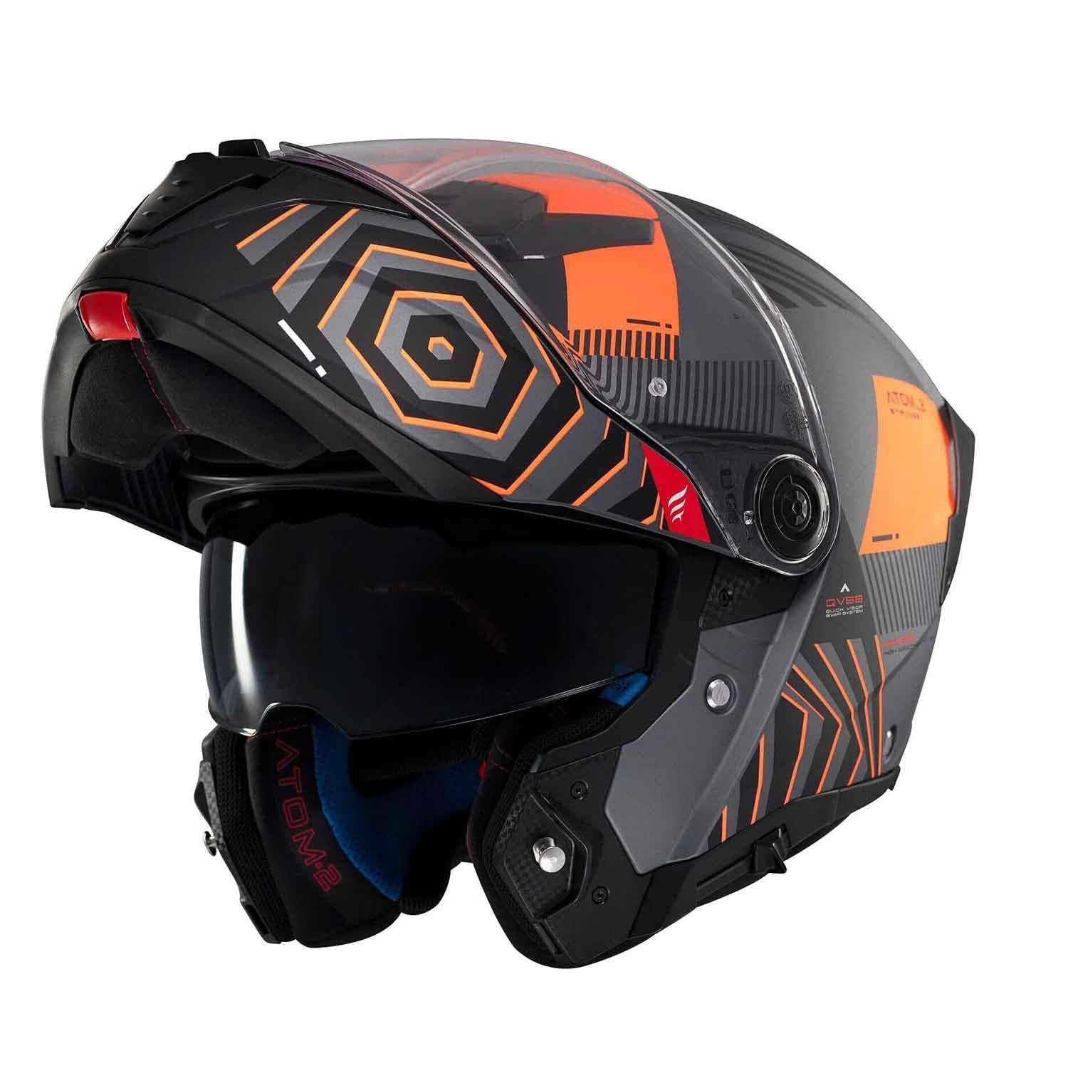 Mt Atom 2 Sv Strange C4 Mat Çene Açılır Kask