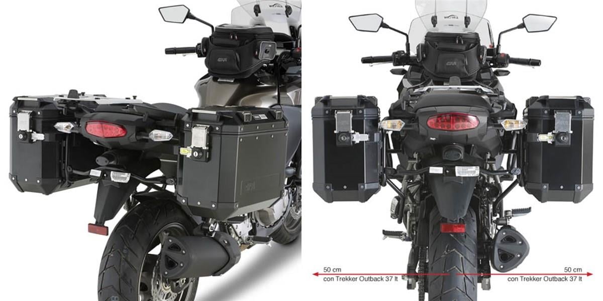 Givi PL4105CAM Yan Çanta Taşıyıcı - Kawasaki Versys 1000 (12-14