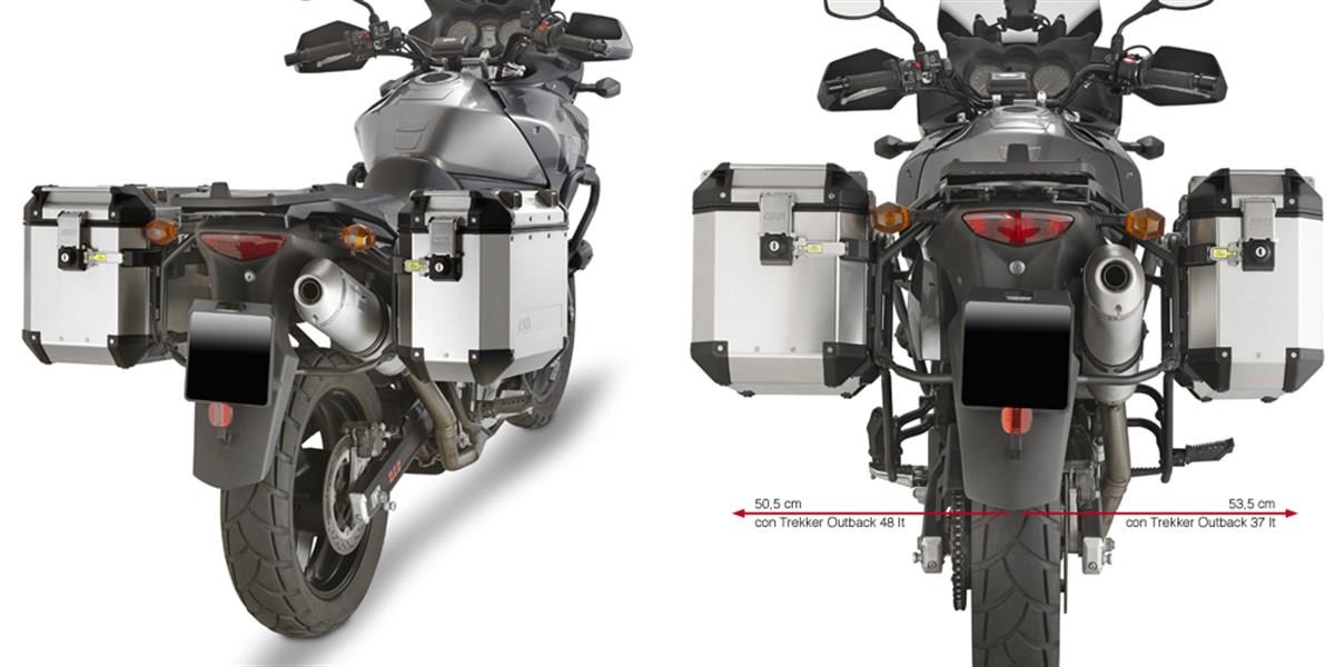 Givi PL532CAM Yan Çanta Taşıyıcı - Suzuki DL 650 V-Strom (04-11
