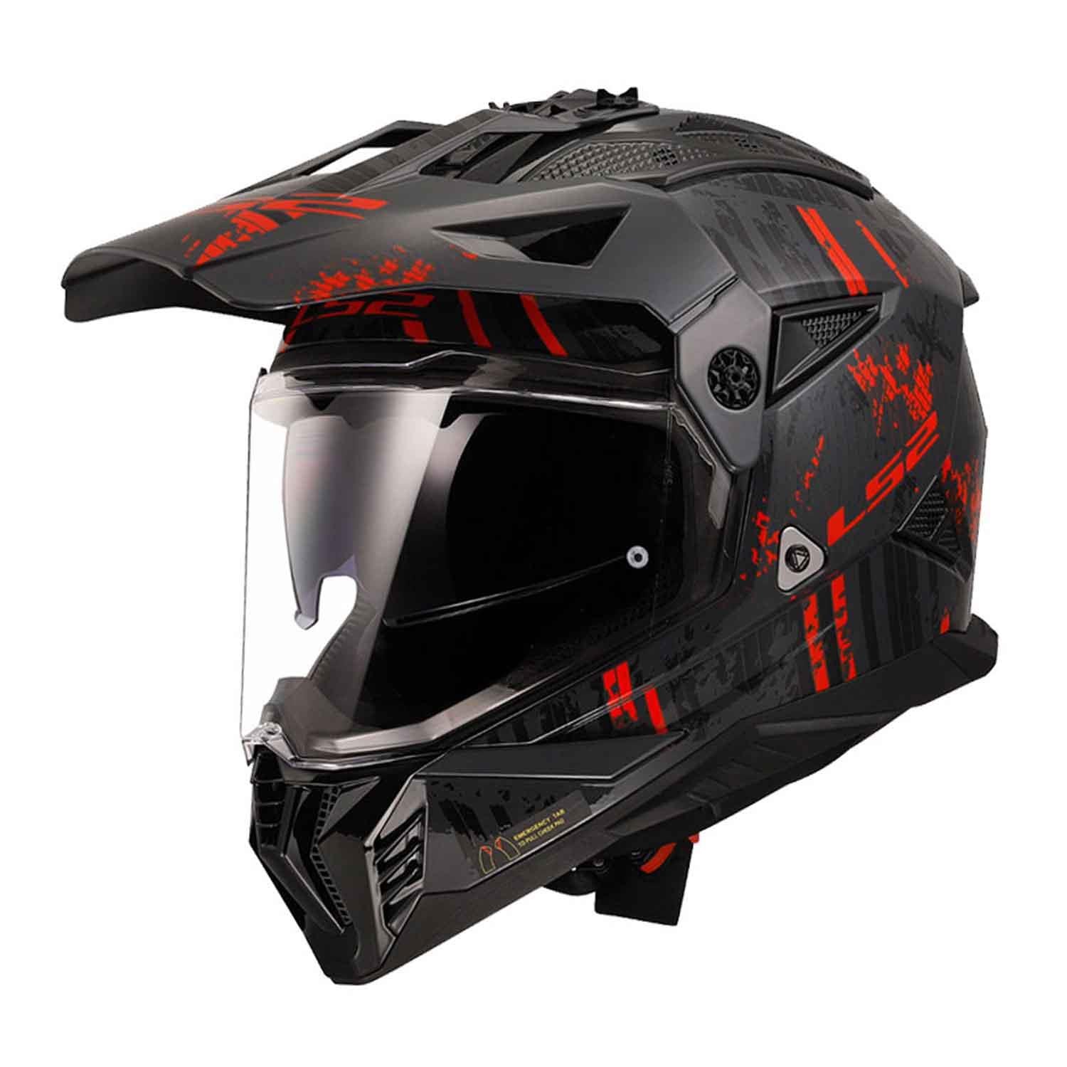 Ls2 Pioneer 2 Crazy Kros Motosiklet Kaskı