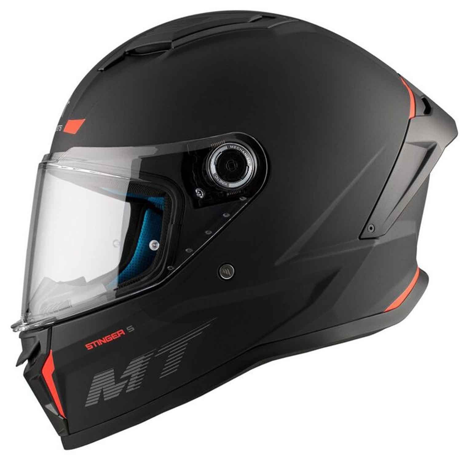 Mt Stinger 2 Solid A1 Kapalı Motosiklet Kaskı