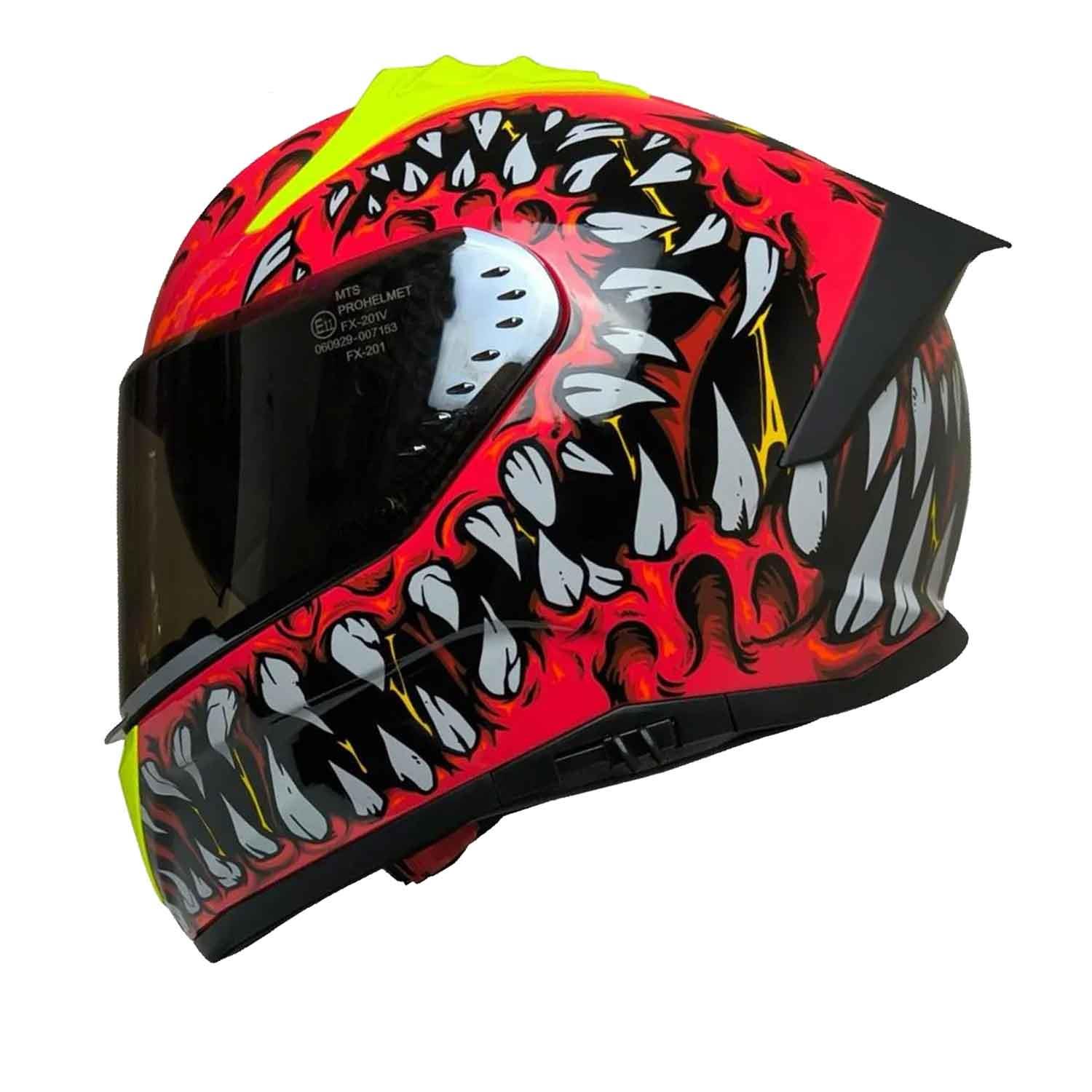Mts Pro Helmets M-801 Snake Full Face Motosiklet Kaskı3639,00