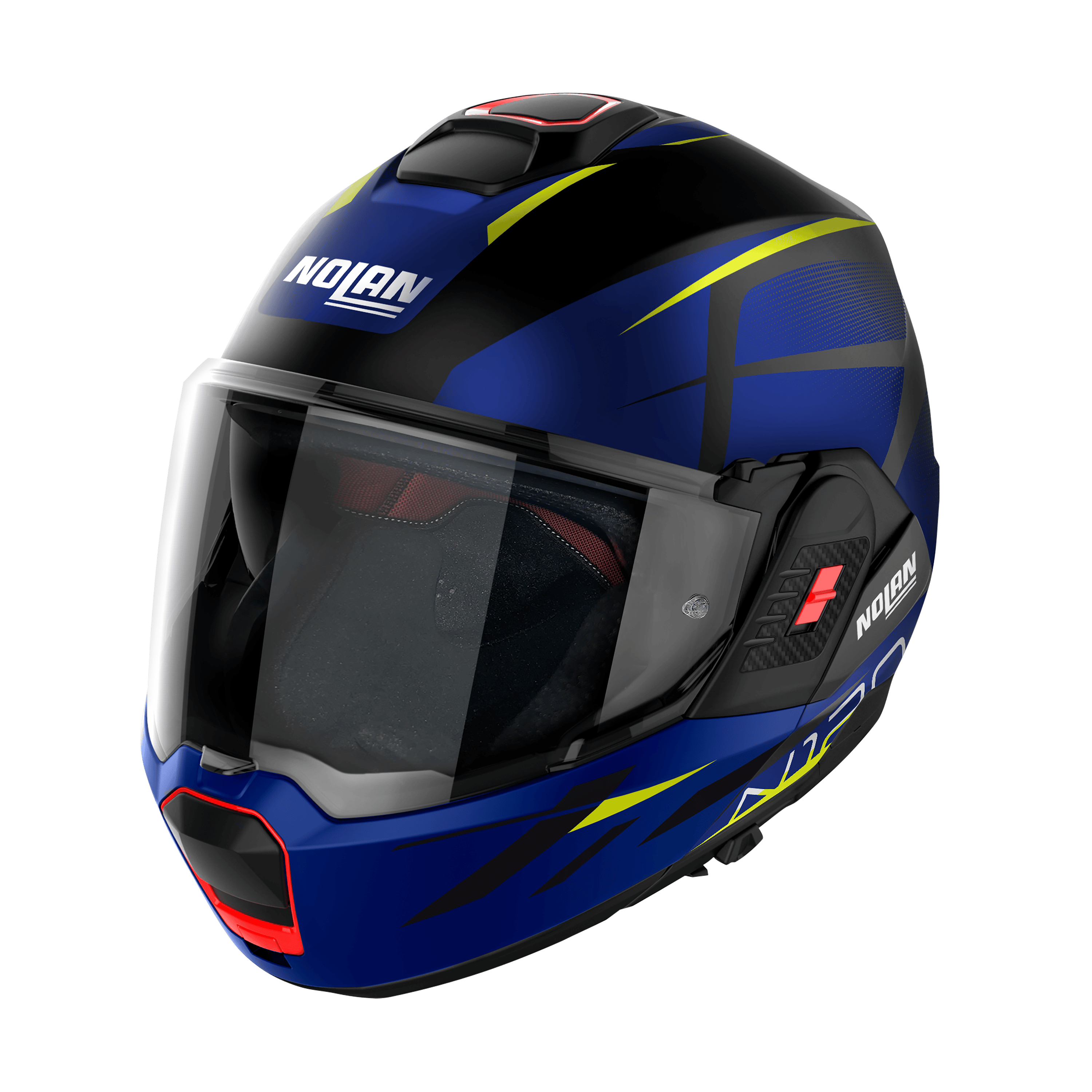 Nolan N120-1 Nightlife N-Com 028 Çene Açılır Kask