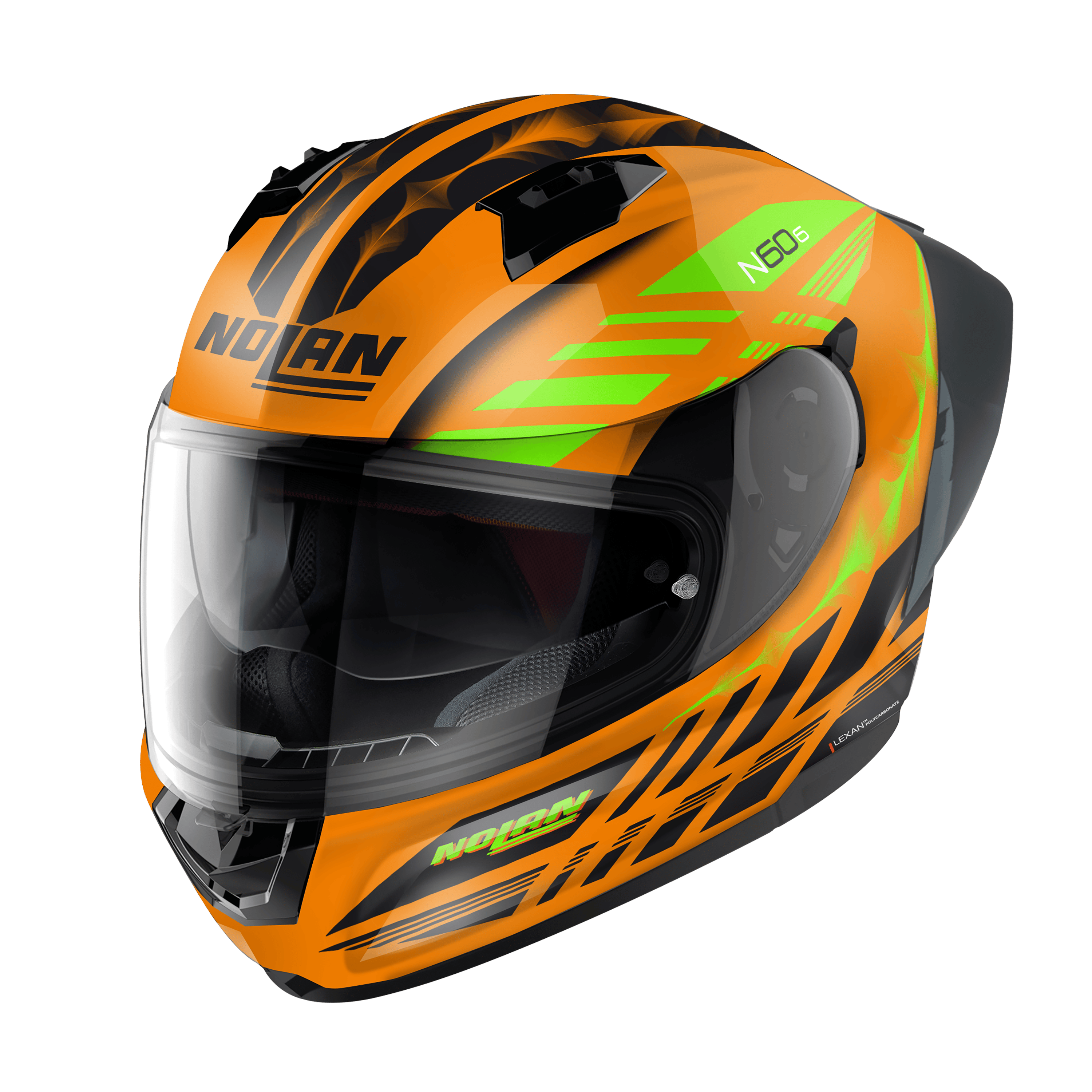 Nolan N60-6 Sport Hotfoot 027 Kapalı Motosiklet Kaskı