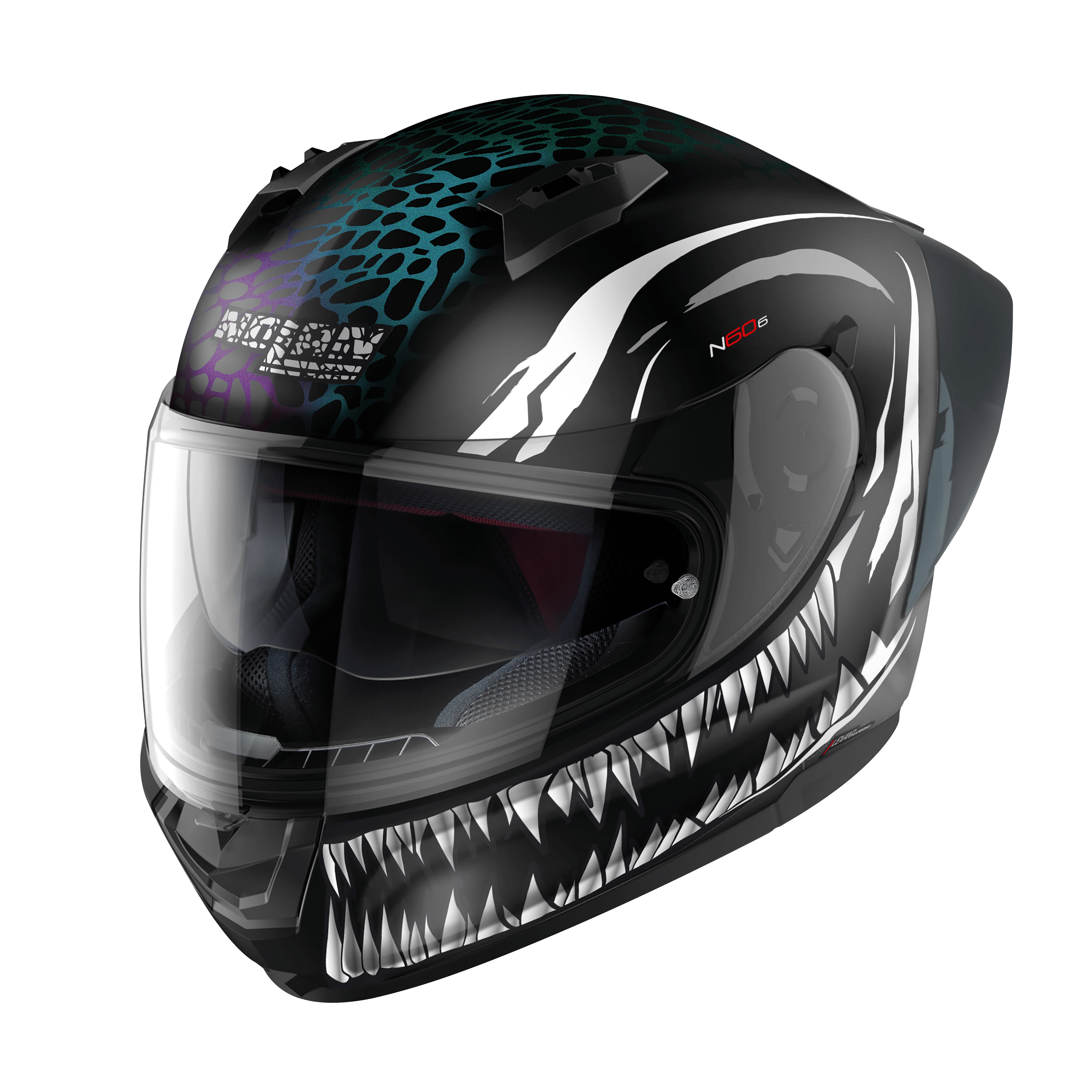Nolan N60-6 Sport Ravenous 28 Kapalı Motosiklet Kaskı