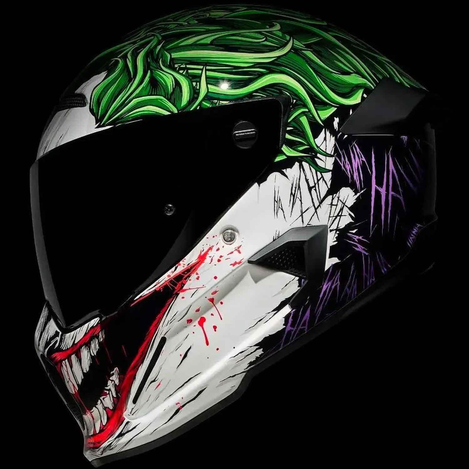 RUROC ルーロック ATLAS3.0 インカム内蔵 フルフェイス JOKER Ruroc ルーロックAtlas 4.0 ヘルメット - The Joker - メルカリ