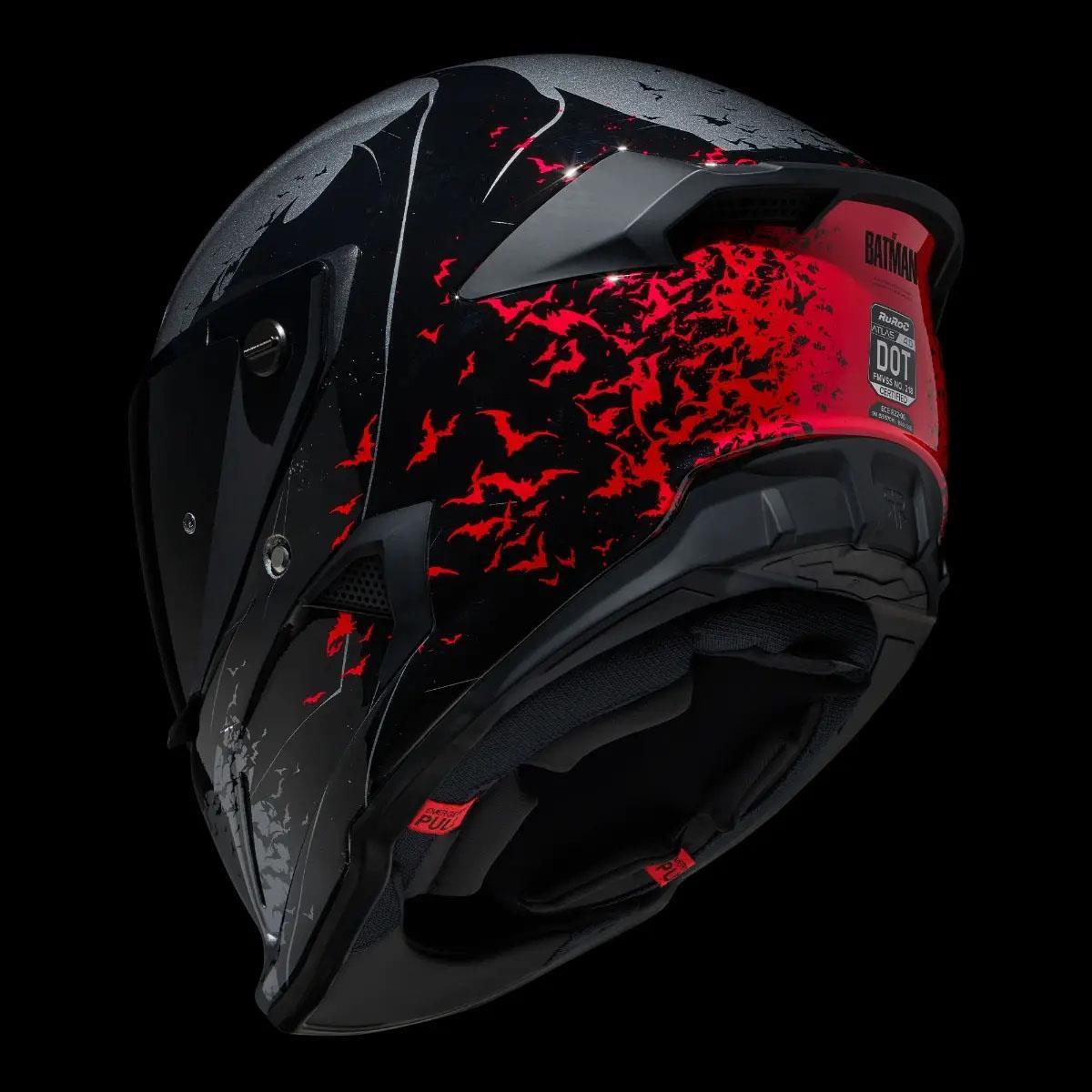 Ruroc ATLAS Batman Full Face Motosiklet Kaskı Güvenlik ve