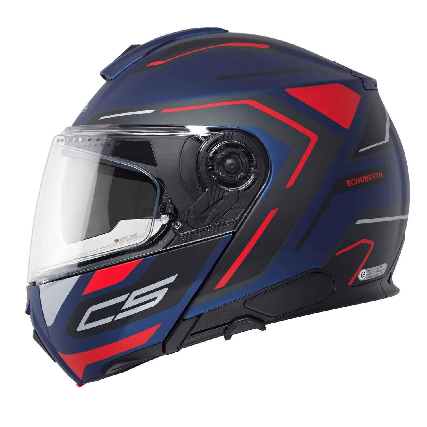  Schubert C5 Omega Blue Çene Açılır Motosiklet Kask