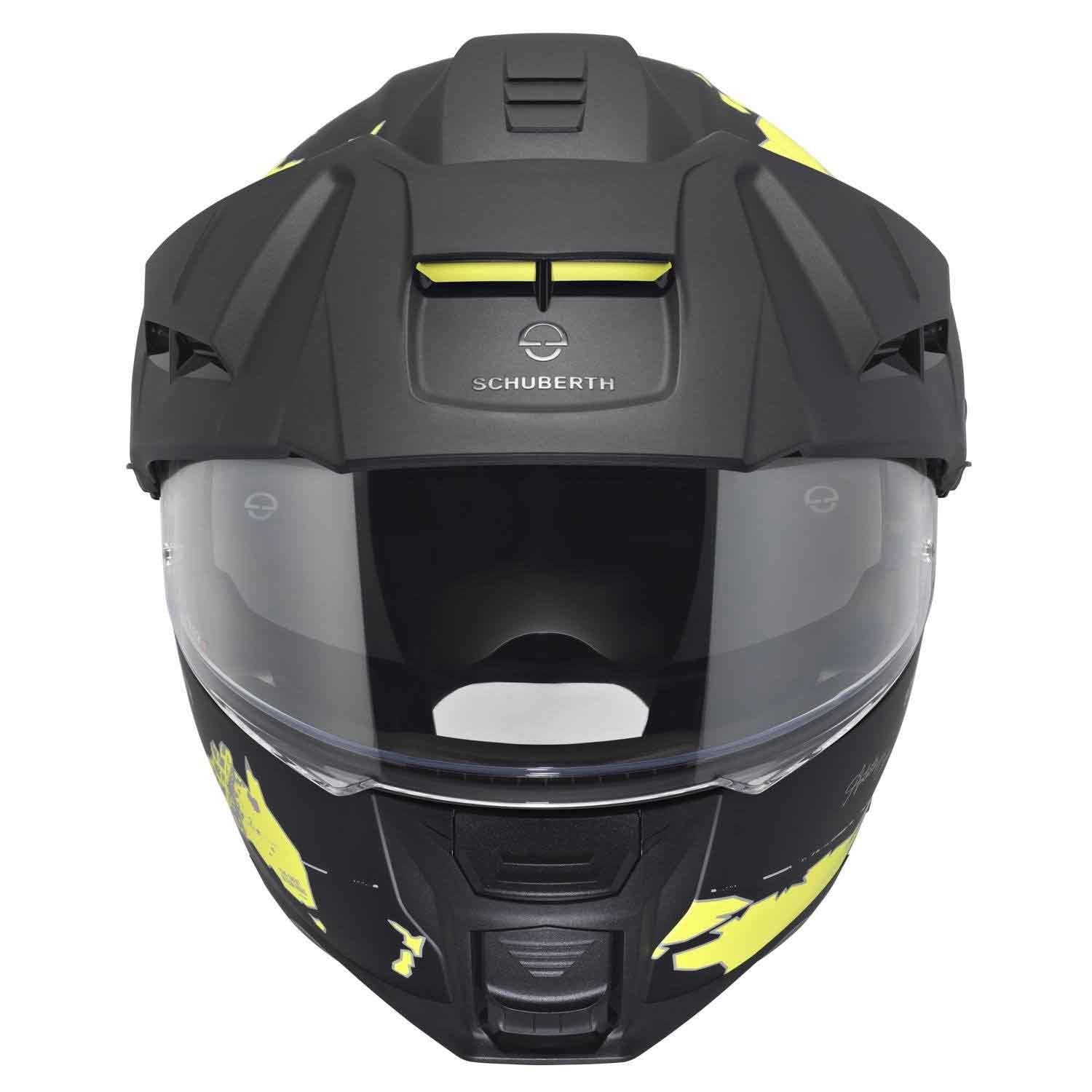  Schuberth E2 Atlas Yellow Çene Açılır Kask