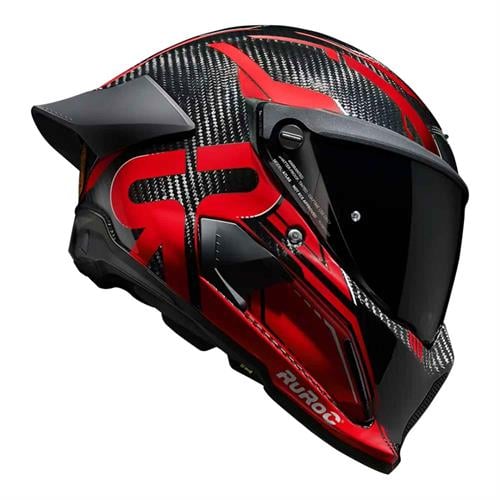 Ruroc ATLAS 4.0 Track Inferno Full Face Motosiklet Kaskı