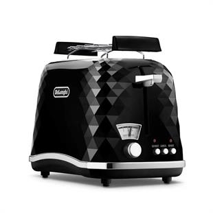 Ekmek Kızartma MakinesiDelonghiDelonghi CTJ 2103.BK Brillante Siyah Ekmek Kızartma Makinesi