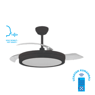 VantilatörVantiVanti KCF306 Smart Aydınlatmalı Uzaktan Kumandalı Tavan Vantilatörü