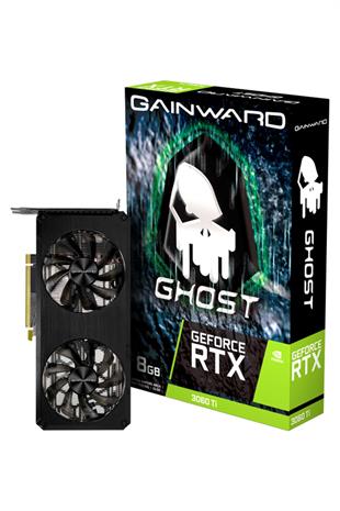Gainward GeForce RTX 3060ti Ghost NE6306T019P2-190AB 256 Bit GDDR6 8 GB Ekran Kartı