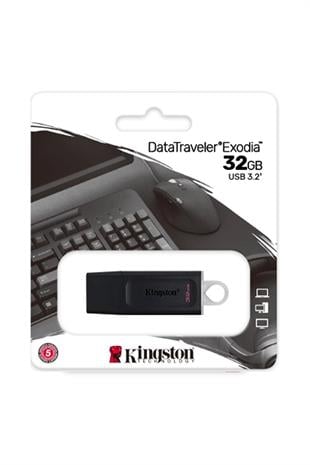 Kingston 32GB USB3.2 GEN 1 DataTraveler Exodia USB Flash Bellek