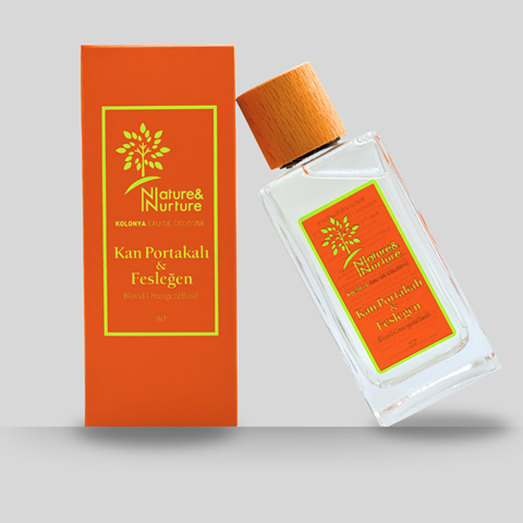 Kan Portalı & Fesleğen Kolonyası 80° 190 ml cam şişe