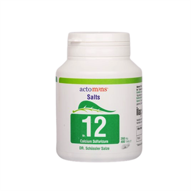 Schüssler Dr. Tuzları Nr. 12  Calciumsulfuricum  400 Tablet