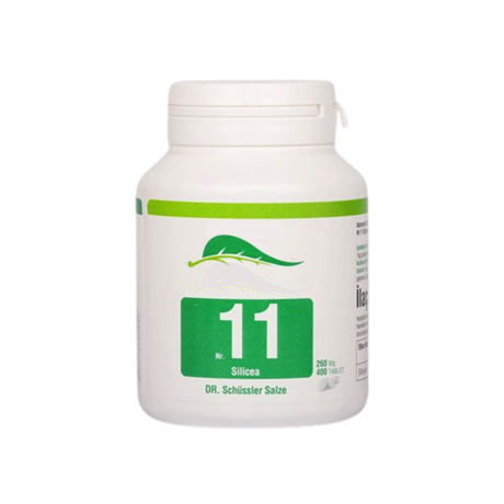 Schüssler Tuzları Actomins Nr:11 | Silicea D12 | 400 Tablet