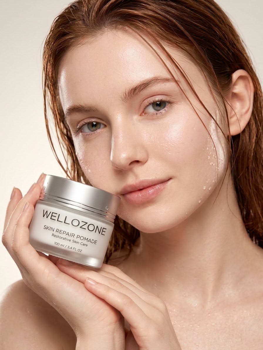 Wellozone Skin Repair Pomade Ozonlu Hasarlı Cilt Pomadı 100 ML