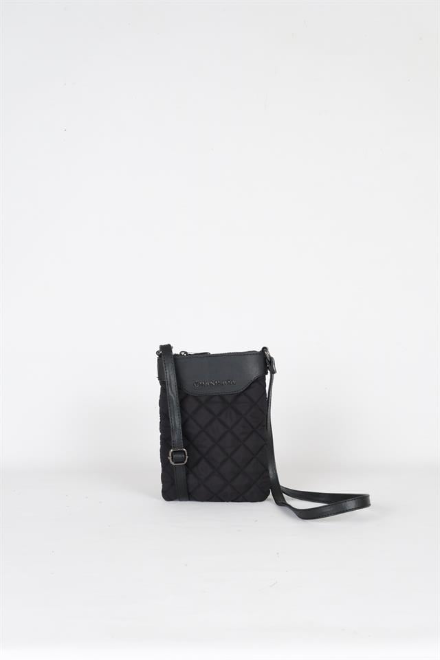 MİNİ BAG siyah kapitone