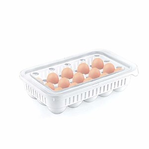 Yumurta Saklama Kabı 15'li Kapaklı Yumurta Organizeri
