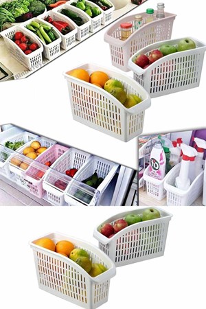 Buzdolabı İçi Sebze ve Meyve Düzenleyici Organizer 2 Adet