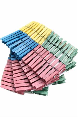 Renkli Çamaşır Mandalı Plastik 144 Adet